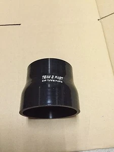 Silikonschlauch Reduzierung 75 - 90 mm 3" auf 3,5" Gewebe Schlauch Schwarz 76 89 - Bild 1 von 1