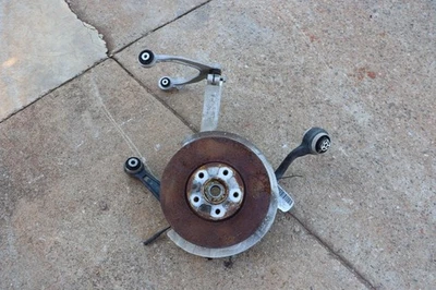 BMW X5 F15 2014-2018 AWD eje delantero derecho nudillo rueda buje brazo de control OEM Foto 1 de 4