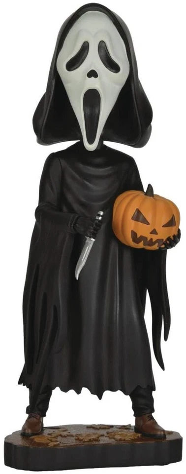 Figura Scream - Cara de fantasma con cabeza de calabaza Knocker NECA 13678 Foto 1 de 1