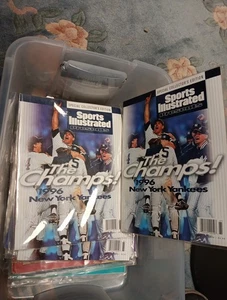 Lot Of 2  1996 SPORTS ILLUSTRATED MAGAZINE NY YANKEES CHAMPS COLLECTOR'S EDITION - Picture 1 of 1