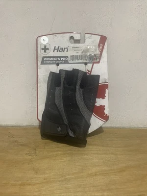 Size L- Harbinger 149 Women's Pro Half Finger Gloves - Black - Image 1 of 2