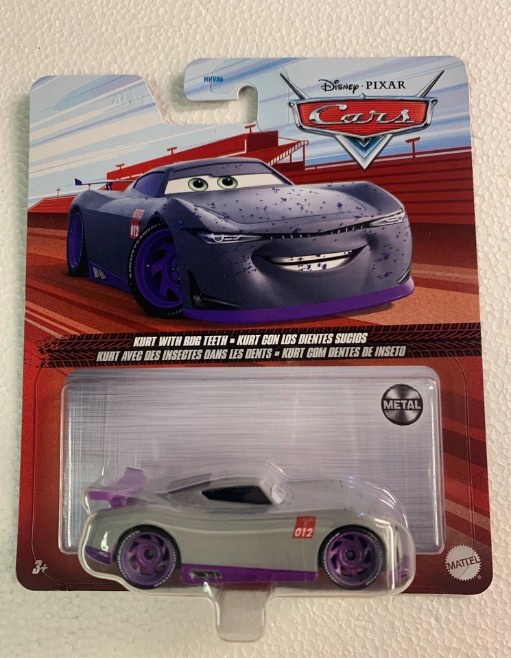 Disney Pixar Cars - Kurt With Bug Teeth - Mattel Official Diecast Cars - image 1 of 1
