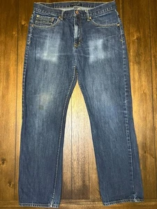 U.S. Polo Assn. Vintage Denim Herren Jeans 36x32 dunkelblau gewaschen, leichte Gebrauchsspuren - Bild 1 von 3