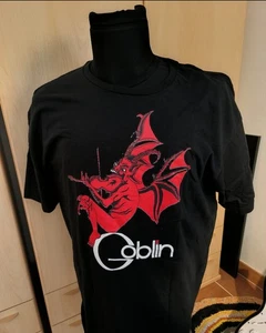 Goblin Tshirt Size L Rare Death SS Paul Chain Ghost Iron Maiden Metallica - Foto 1 di 1