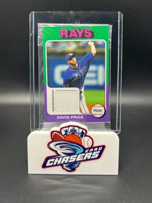 2011 Topps Lineage Patch David Price Game Worn Memorabilia  - Image 1 of 2