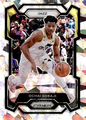 2023-24 Panini Prizm - Ochai Agbaji #92 Ice Prizm - Image 1 of 2