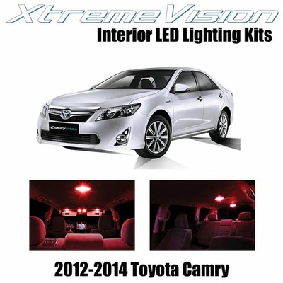 LED interior XtremeVision para Toyota Camry 2012-2014 (14 piezas) rojo Foto 1 de 4