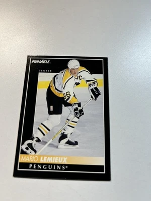 1992-93 Pinnacle - Mario Lemieux #300 - Image 1 of 2
