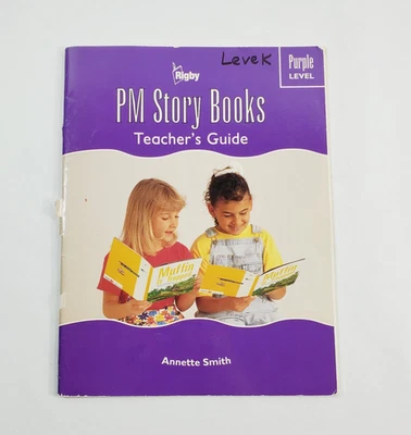 Rigby PM Story Books Purple Level Teacher's Guide 1999 Paperback Homeschooling - Image 1 of 4