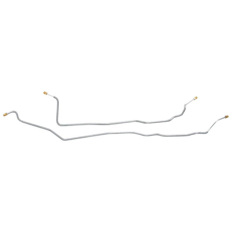 Kit de linha de freio tubos de eixo traseiro 1981-87 Chevrolet GMC C10 C1500 R10 R1500 OE 2 peças - Imagem 1 de 4