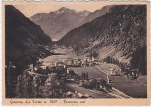 GRESSONEY LA TRINITE' - AOSTA - PANORAMA SUD - VIAGG. 1954 -36186- - Picture 1 of 1