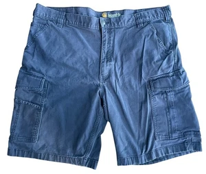 Carhartt Cargo Shorts Mens Size 42 Gray Relaxed Fit Canvas Cotton Gorpcore - Picture 1 of 5