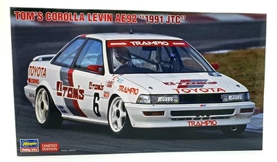 Hasegawa Kits 1/24 Scale 20624 - Tom's Corolla Levin AE92 "1991 JTC" - Image 1 of 4