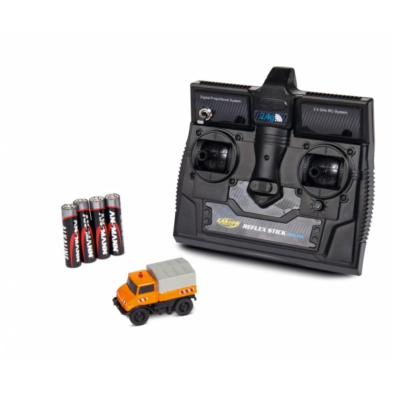  Carson Tamiya-500504125 1:87 MB Unimog U406 Kommunal NEU OVP 187 MB Unimog U406 - Bild 1 von 1