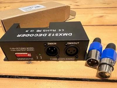 JOYLIT DMX512 LED Decoder 3 Channels 3 X 8A RGBW LED - Bild 1 von 4