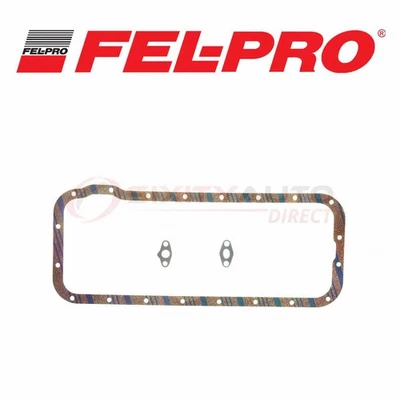 Fel-Pro Oil Pan Gasket Set for 1975-1976 Ford F-150 5.9L 6.4L V8 - Engine eb - Image 1 of 4