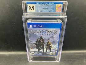 God of War Ragnarok PS4 CGC 9.9 A++ FACTORY SEALED MINT WATA VGA