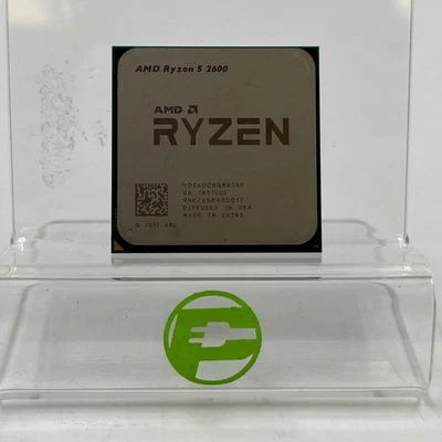 AMD Ryzen 5 2600 3.40GHz 6 Core YD2600BBM6IAF 12 Thread AM4 CPU - Image 1 of 3