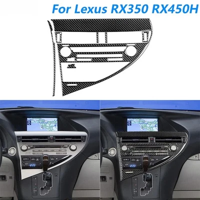 For Lexus RX350 RX450h 2010-2015 Real Central Radio CD AC Air Vent Control Panel - Image 1 of 4