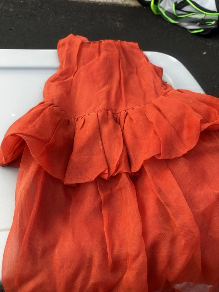 Vestido naranja quemado JCrew Foto 1 de 1