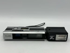 Pocket Fujica 350 Wide Pan - Focus/Close-Up Photo Film Japan Camera With Flash - Bild 1 von 7