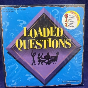 Vintage 2003 Loaded Questions Board Game Family and Party Edition NEW SEALED - Picture 1 of 6