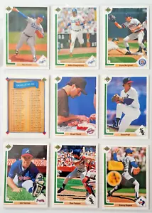 Mixed 9 BASEBALL trading cards (Ref.M007) 1991 Upper Deck KENNY ROGERS - Picture 1 of 8