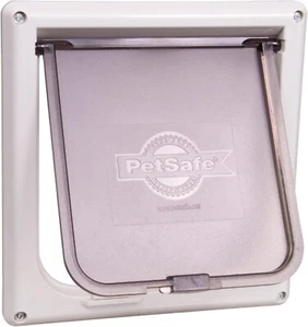 Interior Cat Door: 2-way Locking Indoor Pet Door Flap Tinted Privacy New - Picture 1 of 7