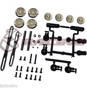 3Racing SAK-D4832/BK Mutiple Drift Body Mount (Black)Set For Sakura D4 AWD/RWD - Picture 1 of 1