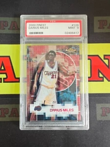 2000 Topps Finest Basketball Darius Miles PSA 9 - Picture 1 of 2