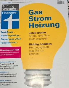 Stiftung Warentest Finanztest Dezember 2023 - Bild 1 von 3