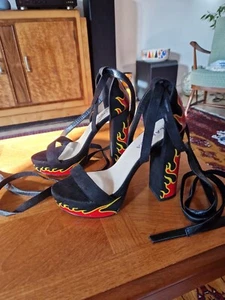 LAMODA Flame Platform Shoes SIZE: UK4/EUR37  - Picture 1 of 5