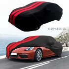 For Porsche 718 911 928 Indoor Red Line Dustproof Stain Stretch Full Car Cover