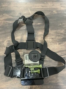 GoPro Hero 4 Silver Action Camera w/ Body Harness Case Bundle (Q3) - Picture 1 of 10