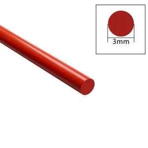 3mm-20mm Silicone Strip Red Round Seal Strip O-ring Solid Silicone Rubber Seal - Picture 1 of 26