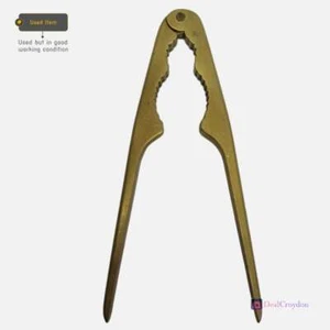 NUTCRACKER BRASS ANTIQUE VINTAGE - Picture 1 of 3