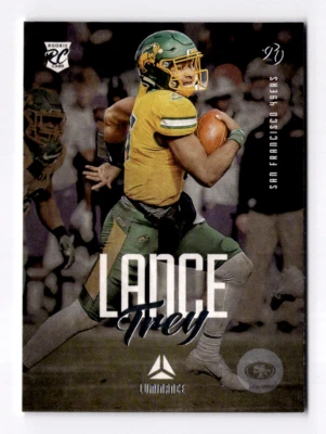2021 Panini Luminance - Trey Lance #144 - Image 1 of 2