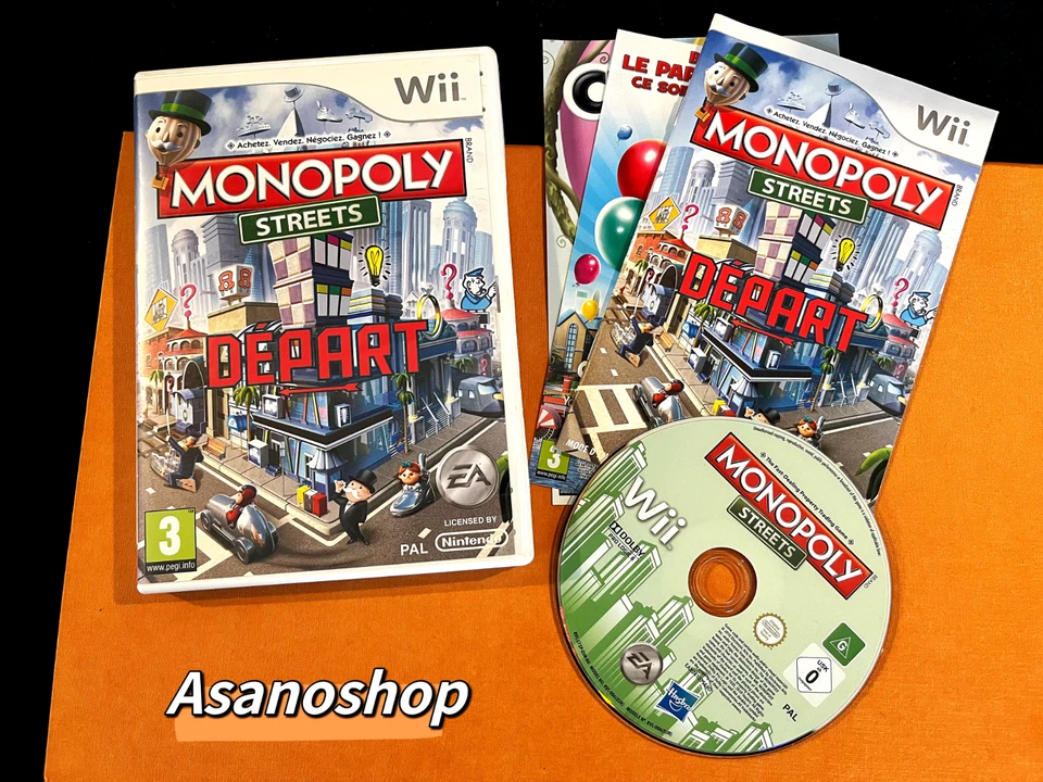 MONOPOLY STREETS  Nintendo Wii - Photo 1/1