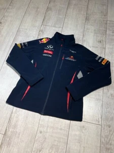 Puma Red Bull Softshell Jacket Formula1 Aston Martin Mobil1 Honda size M - Picture 1 of 9