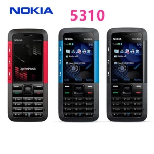 Original Nokia 5310 XpressMusic Unlocked Phone Bluetooth MP3 FM 1 year Warranty - Picture 1 of 15