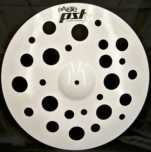 Platillo suizo delgado de choque Paiste PSTX 18" blanco/modelo # CY0001259918 - Imagen 1 de 4