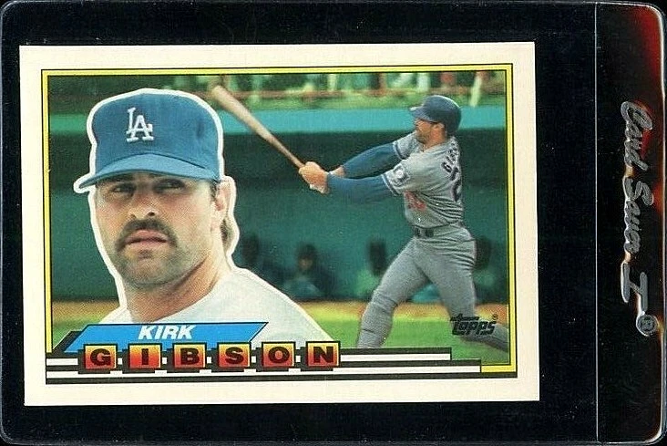 1989 TOPPS BIG SERIES 3 #299 KIRK GIBSON LOS ANGELES DODGERS  - Image 1 of 1