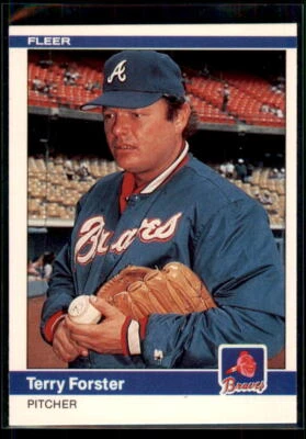 1984 Fleer Terry Forster #178 Atlanta Braves - Image 1 of 2
