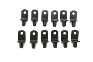 12 Shelf Pins Bookcase Shelf Support Antique Style Stacking Bookcase Shelf Rest - Picture 1 of 2