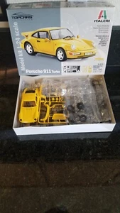 KIT MODELLINO AUTO TURBO ITALERI PORSCHE 911 SCALA 1/24 - Foto 1 di 1