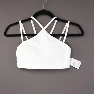 Lululemon Sports Bra Flow Y Strappy Bra Light Support A B C Cups White Size NWT - Bild 1 von 40