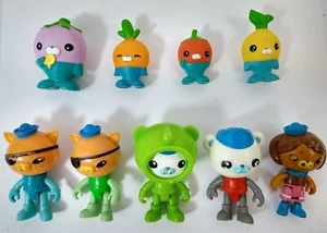 Lot Octonauts Figures Vegimals, Tunip, Perchkin, Barrot, Grouber, Dashi Dog - Picture 1 of 8