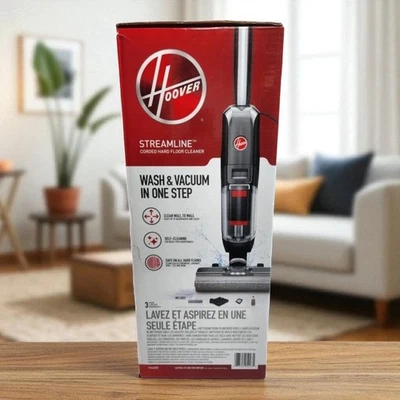 Hoover FH46020V Hard Floor Vacuum Cleaner Corded Wet or Dry  Streamline  - Image 1 of 4