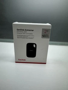 SANDISK Extreme® Portable SSD 2TB USB-C 3.2 iPhone iPad MacBook BRAND NEW SEALED - Picture 1 of 6