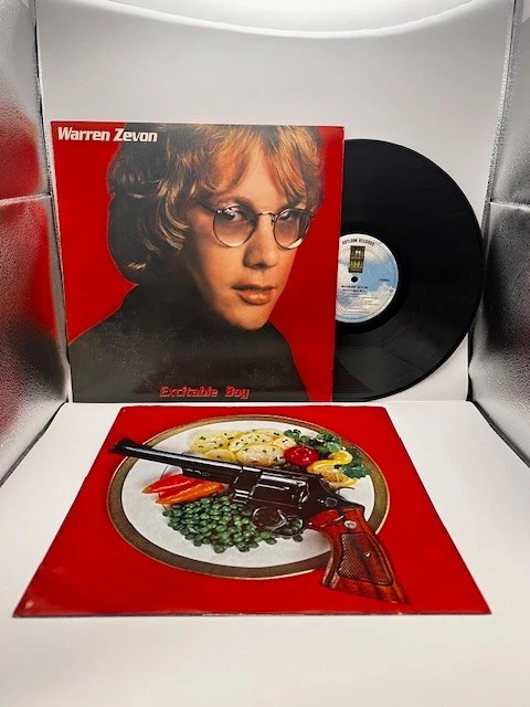 Пластинка долгоиграющая Warren Zevon Excitable Boy Asylum 6E-118 с внутренней отделкой винил 1-й пресс почти как новая протестирована - Изображение 1 из 4